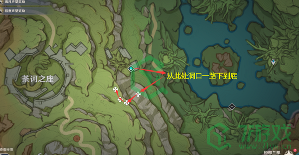 《原神》月莲采集路线介绍