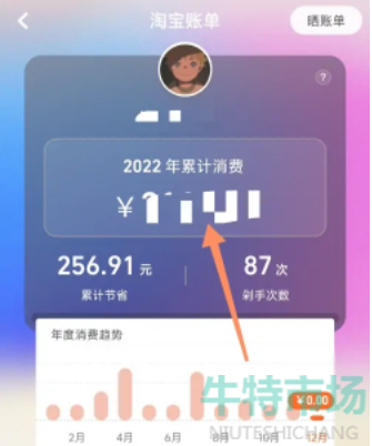 《淘宝》2022年度账单查看方法