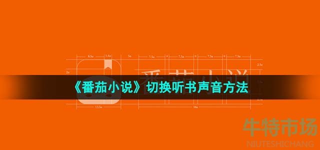 《番茄小说》切换听书声音方法