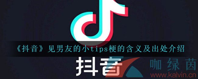 《抖音》见男友的小tips梗的含义及出处介绍