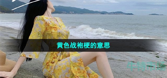 《抖音》黄色战袍梗的意思介绍