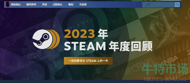 《Steam》2023年度回顾查看方法