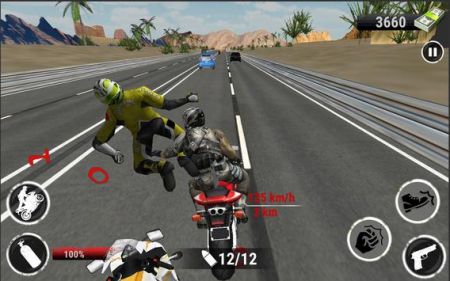 Motor Highway Race Fight