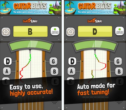 guitartuna吉他调音器